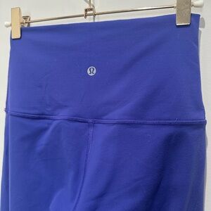 lululemon athletica Vibrant periwinkle leggings